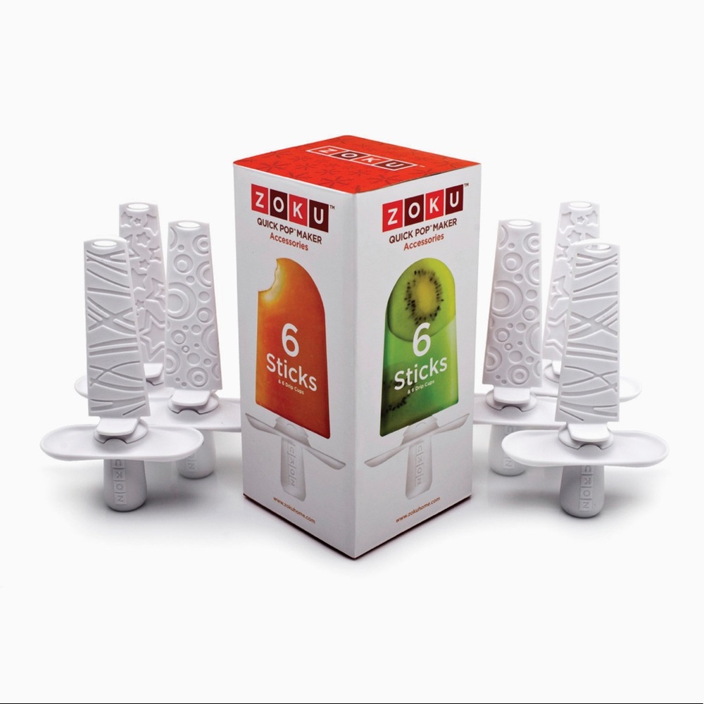 Zoku box of 6 pop holders